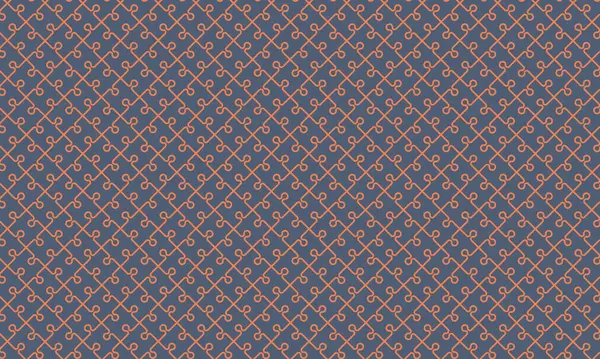 Temiz çizgiler ve birbirine kenetlenmiş şekillerle tekrarlanan yapboz deseni, arka planlar, oyunlar ve eğitim temaları için mükemmel.