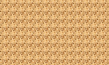 Katmanlı organik şekillere sahip yaprakların tekrarlanması dinamik bir düzen, kumaş, baskı ve yüzey tasarım projeleri için idealdir..