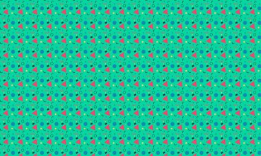 Memphis şablonunu eğlenceli geometrik elementler ve cesur soyut formlarla tekrarlamak, retro tasarım, tekstil ve yaratıcı arka planlar için idealdir..