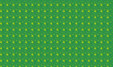 Memphis şablonunu eğlenceli geometrik elementler ve cesur soyut formlarla tekrarlamak, retro tasarım, tekstil ve yaratıcı arka planlar için idealdir..