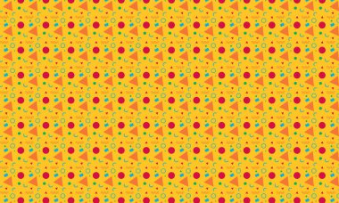 Memphis şablonunu eğlenceli geometrik elementler ve cesur soyut formlarla tekrarlamak, retro tasarım, tekstil ve yaratıcı arka planlar için idealdir..