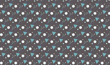 Memphis şablonunu eğlenceli geometrik elementler ve cesur soyut formlarla tekrarlamak, retro tasarım, tekstil ve yaratıcı arka planlar için idealdir..