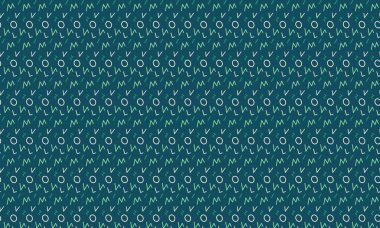 Memphis deseninin tekrarlanması soyut şekiller ve canlı, dinamik bir düzen, yaratıcı ve retro tasarım kullanımı için idealdir..