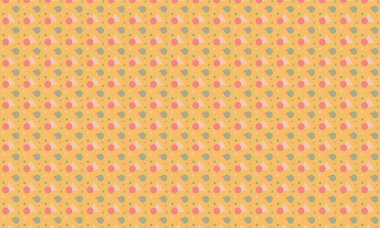 Tekrarlayan Memphis tasarımı dinamik çemberler, üçgenler ve noktalı dokular içerir. Yaratıcı arka planlar, tekstil ve retro stiller için idealdir..
