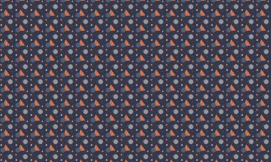 Tekrarlayan Memphis tasarımı dinamik çemberler, üçgenler ve noktalı dokular içerir. Yaratıcı arka planlar, tekstil ve retro stiller için idealdir..