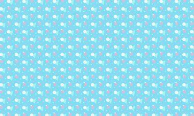 Tekrarlayan Memphis tasarımı dinamik çemberler, üçgenler ve noktalı dokular içerir. Yaratıcı arka planlar, tekstil ve retro stiller için idealdir..