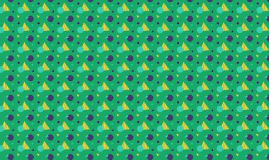 Tekrarlayan Memphis tasarımı dinamik çemberler, üçgenler ve noktalı dokular içerir. Yaratıcı arka planlar, tekstil ve retro stiller için idealdir..