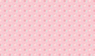 Tekrarlayan Memphis tasarımı dinamik çemberler, üçgenler ve noktalı dokular içerir. Yaratıcı arka planlar, tekstil ve retro stiller için idealdir..