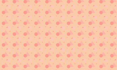 Tekrarlayan Memphis tasarımı dinamik çemberler, üçgenler ve noktalı dokular içerir. Yaratıcı arka planlar, tekstil ve retro stiller için idealdir..