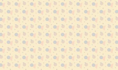 Tekrarlayan Memphis tasarımı dinamik çemberler, üçgenler ve noktalı dokular içerir. Yaratıcı arka planlar, tekstil ve retro stiller için idealdir..