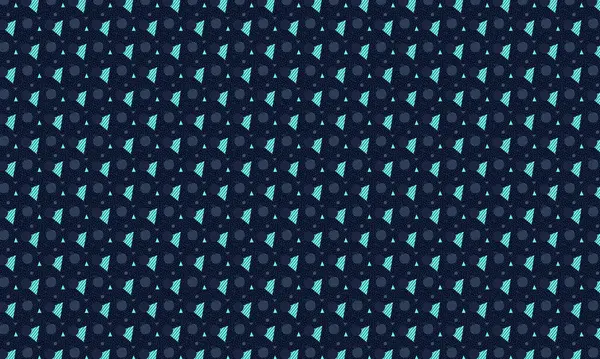 Tekrarlayan Memphis tasarımı dinamik çemberler, üçgenler ve noktalı dokular içerir. Yaratıcı arka planlar, tekstil ve retro stiller için idealdir..