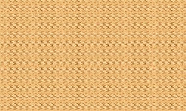 Soyut geometrik şekiller ve koyu arkaplanda retro tasarım tarzıyla Memphis deseni tekrarlanıyor.