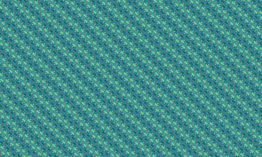 Soyut geometrik şekiller ve koyu arkaplanda retro tasarım tarzıyla Memphis deseni tekrarlanıyor.