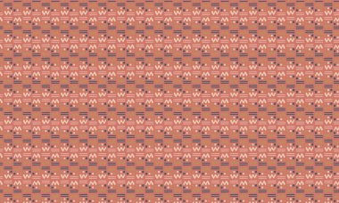 Soyut geometrik şekiller ve koyu arkaplanda retro tasarım tarzıyla Memphis deseni tekrarlanıyor.