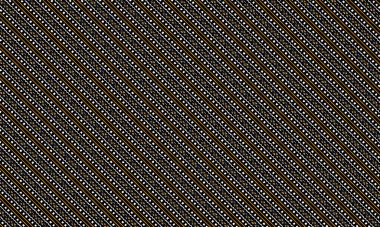 Kusursuz Memphis deseni, zigzag çizgileri, geometrik şekiller ve koyu arkaplanda retro soyut çizgiler..