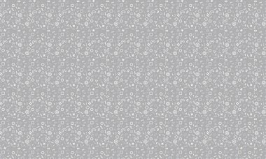 Karanlık bir arkaplanda dinamik geometrik şekiller, karalamalar ve şakacı sembollerle dolu soyut dikişsiz Memphis deseni.