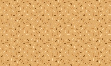 Soyut zikzak çizimleri ve köşeli şekiller içeren Memphis tarzı arka plan retro geometrik düzende tekrarlanıyor.