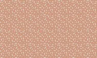 Soyut zikzak çizimleri ve köşeli şekiller içeren Memphis tarzı arka plan retro geometrik düzende tekrarlanıyor.