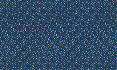 Soyut zikzak çizimleri ve köşeli şekiller içeren Memphis tarzı arka plan retro geometrik düzende tekrarlanıyor.