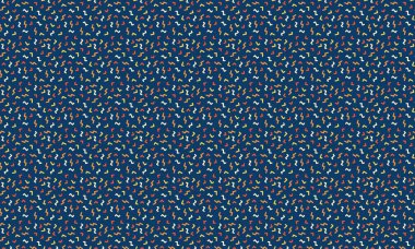 Soyut zikzak çizimleri ve köşeli şekiller içeren Memphis tarzı arka plan retro geometrik düzende tekrarlanıyor.