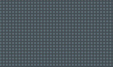 Koyu arkaplanda Meksika tarzı, çiçekli şekiller ve simetrik geometrik motifler içeren karmaşık, pürüzsüz desenler..