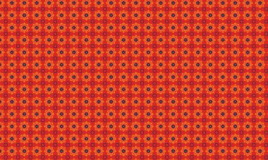 Koyu arkaplanda Meksika tarzı, çiçekli şekiller ve simetrik geometrik motifler içeren karmaşık, pürüzsüz desenler..