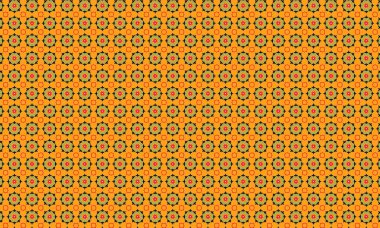 Koyu arkaplanda Meksika tarzı, çiçekli şekiller ve simetrik geometrik motifler içeren karmaşık, pürüzsüz desenler..