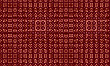 Koyu arkaplanda Meksika tarzı, çiçekli şekiller ve simetrik geometrik motifler içeren karmaşık, pürüzsüz desenler..