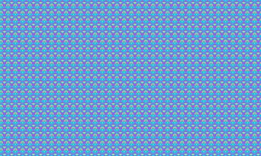 Geometrik şekiller, elmas motifleri ve kültürel elementlerle simetrik yerleşimi içeren tekrarlayan Fas tarzı şablon.