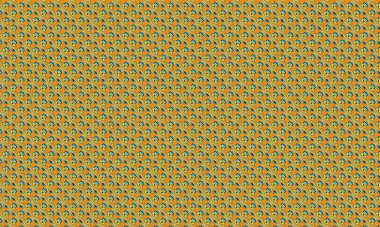 Geometrik şekiller, elmas motifleri ve kültürel elementlerle simetrik yerleşimi içeren tekrarlayan Fas tarzı şablon.