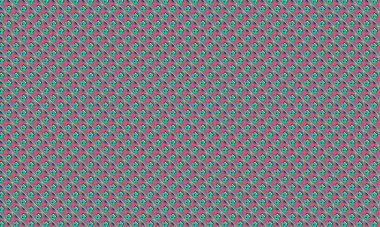 Geometrik şekiller, elmas motifleri ve kültürel elementlerle simetrik yerleşimi içeren tekrarlayan Fas tarzı şablon.