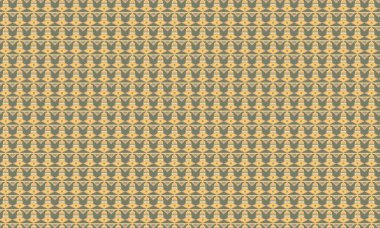 Geometrik şekiller, elmas motifleri ve kültürel elementlerle simetrik yerleşimi içeren tekrarlayan Fas tarzı şablon.