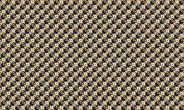 Geometrik şekiller, elmas motifleri ve kültürel elementlerle simetrik yerleşimi içeren tekrarlayan Fas tarzı şablon.