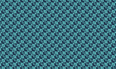 Geometrik şekiller, elmas motifleri ve kültürel elementlerle simetrik yerleşimi içeren tekrarlayan Fas tarzı şablon.