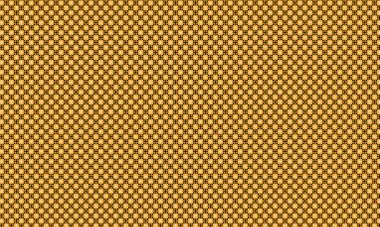 Cesur haç ve elmas motiflerini geometrik ızgara düzeninde sıralayan soyut yeni tip dikişsiz desen.