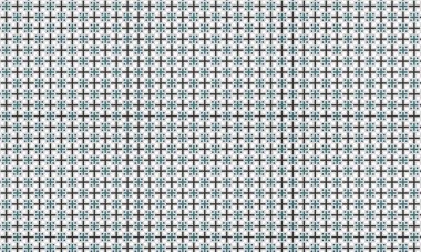 Cesur haç ve elmas motiflerini geometrik ızgara düzeninde sıralayan soyut yeni tip dikişsiz desen.