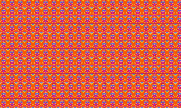 Geometrik şekiller, elmas motifleri ve kültürel elementlerle simetrik yerleşimi içeren tekrarlayan Fas tarzı şablon.