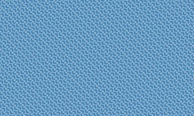 Yapılandırılmış geometrik düzende en az estetik yapıda temiz sembol çizgisi motifleri içeren çağdaş, pürüzsüz desen.