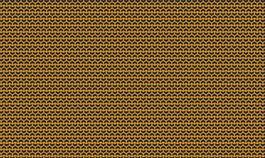 Yapılandırılmış geometrik düzende en az estetik yapıda temiz sembol çizgisi motifleri içeren çağdaş, pürüzsüz desen.