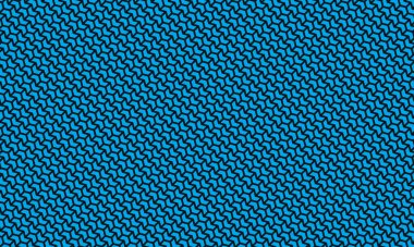 Yapılandırılmış geometrik düzende en az estetik yapıda temiz sembol çizgisi motifleri içeren çağdaş, pürüzsüz desen.