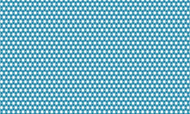 Üst üste binen altıgenleri, temiz çizgiler ve geometrik simetriyi modern ve minimal düzende tekrarlayan desen.