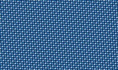 Çeyrek dairelerin soyut şablonu tekrarlanarak simetrik düzenle canlı bir geometrik tasarım oluşturuluyor.