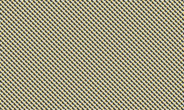 Çeyrek dairelerin soyut şablonu tekrarlanarak simetrik düzenle canlı bir geometrik tasarım oluşturuluyor.