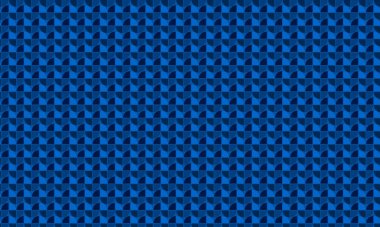 Çeyrek dairelerin soyut şablonu tekrarlanarak simetrik düzenle canlı bir geometrik tasarım oluşturuluyor.