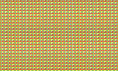 Çeyrek dairelerin soyut şablonu tekrarlanarak simetrik düzenle canlı bir geometrik tasarım oluşturuluyor.