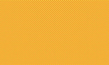 Üst üste binen pulların zarif yinelenen şablonu yapısal ve dekoratif bir balık pulu tasarımı oluşturuyor..