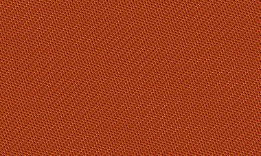 Geometrik ve soyut düzende kalın kontrast ile katmanlı kavisli kavisleri içeren renkli tekrarlayan ölçekler.