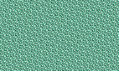 Geometrik ve soyut düzende kalın kontrast ile katmanlı kavisli kavisleri içeren renkli tekrarlayan ölçekler.