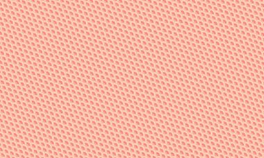 Geometrik ve soyut düzende kalın kontrast ile katmanlı kavisli kavisleri içeren renkli tekrarlayan ölçekler.