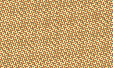 Geometrik ve soyut düzende kalın kontrast ile katmanlı kavisli kavisleri içeren renkli tekrarlayan ölçekler.